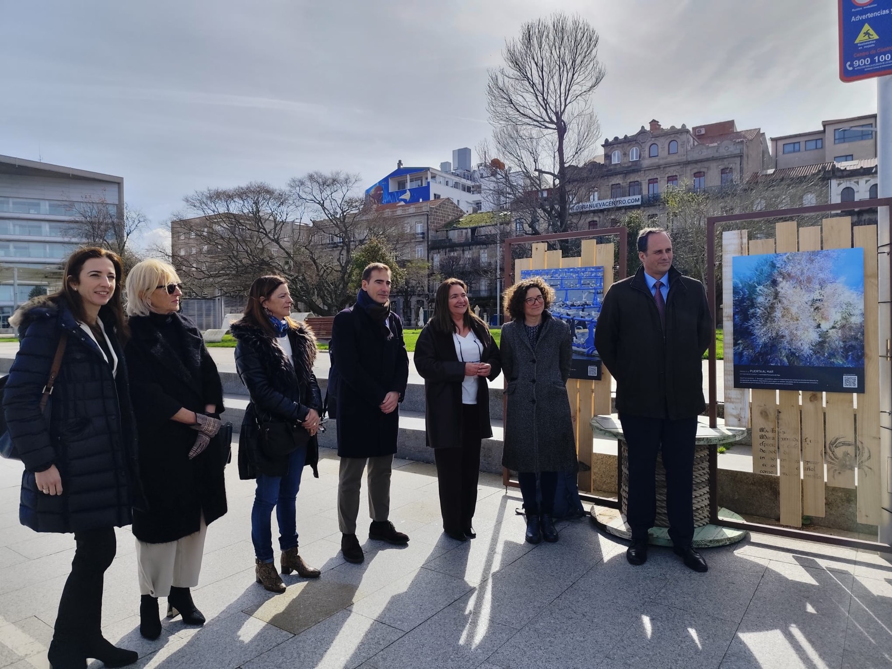 Inauguración exposición fotografía Pleamar en el Puerto d eVigo
